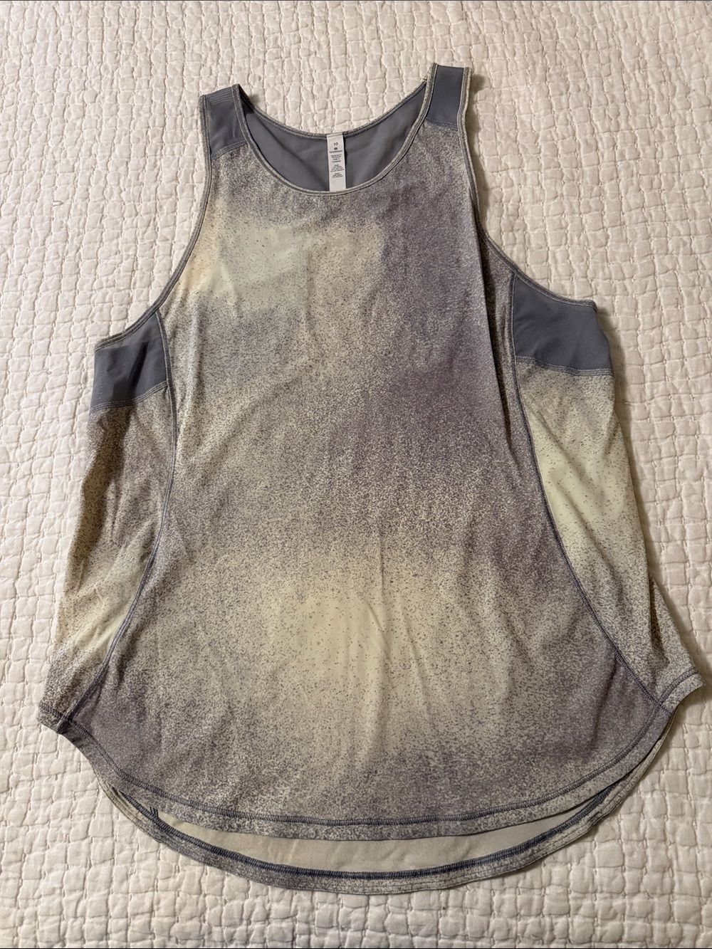 Lululemon Gray Gradient Tank Top